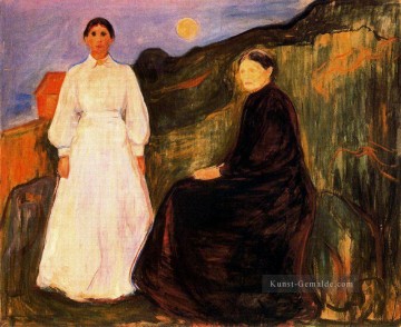 Mutter und Tochter 1897 Edvard Munch Ölgemälde